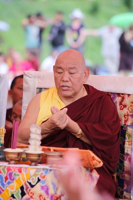 Beru Khyentse Rinpoche Tanítás