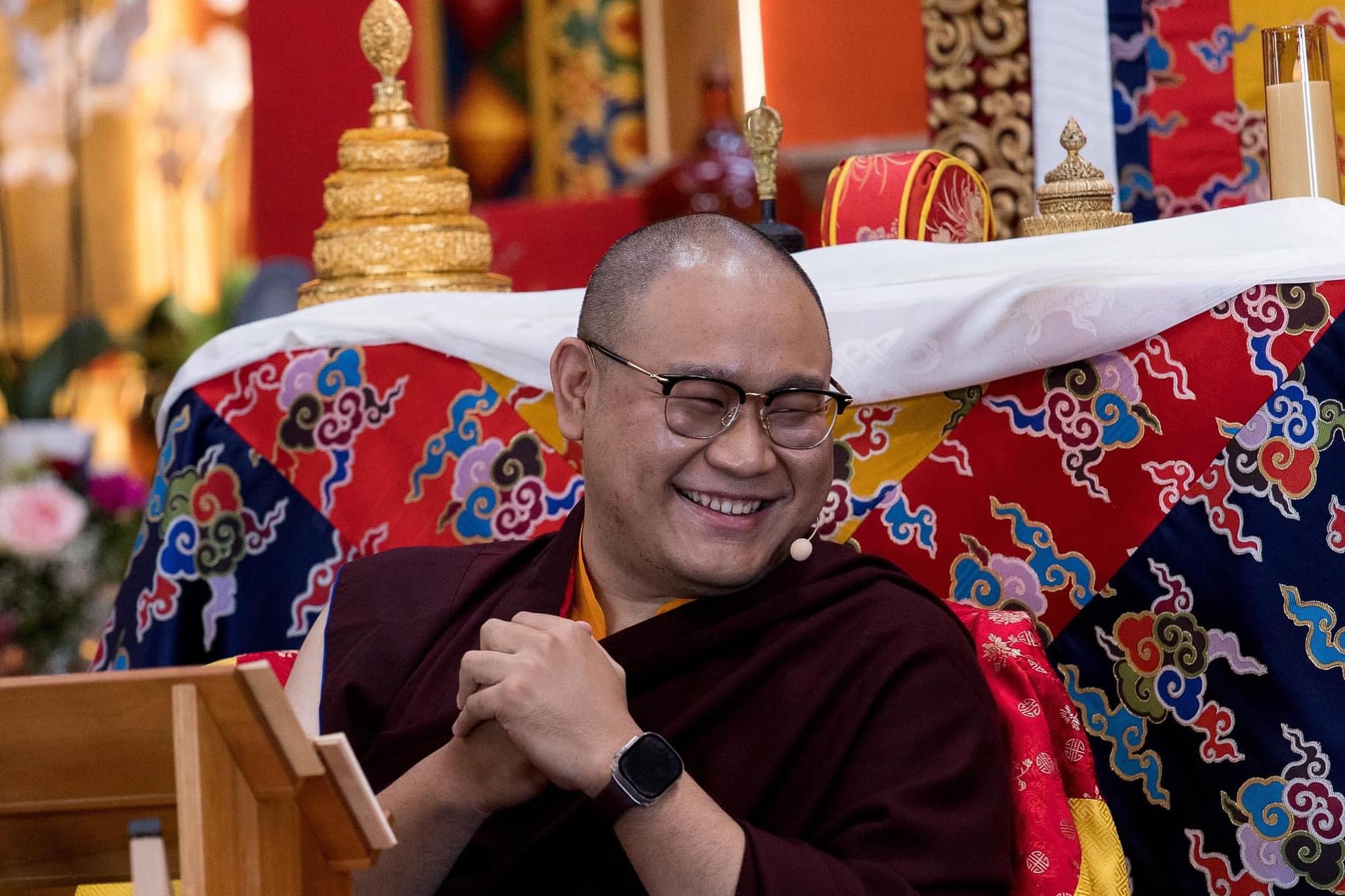 Jamgon Kongtrul Smile